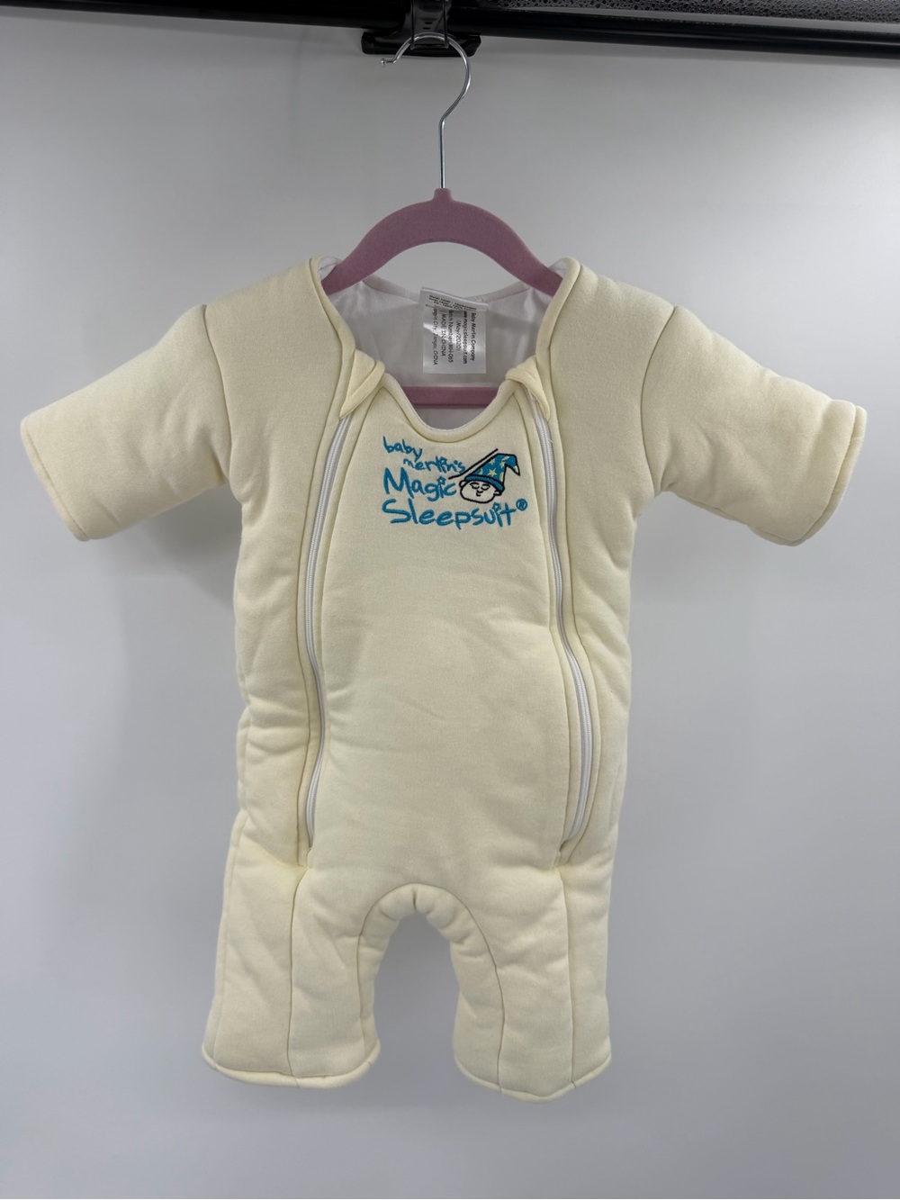 Baby Merlin’s Magic Sleepsuit Yellow One-Piece Size Small 3-6 Months